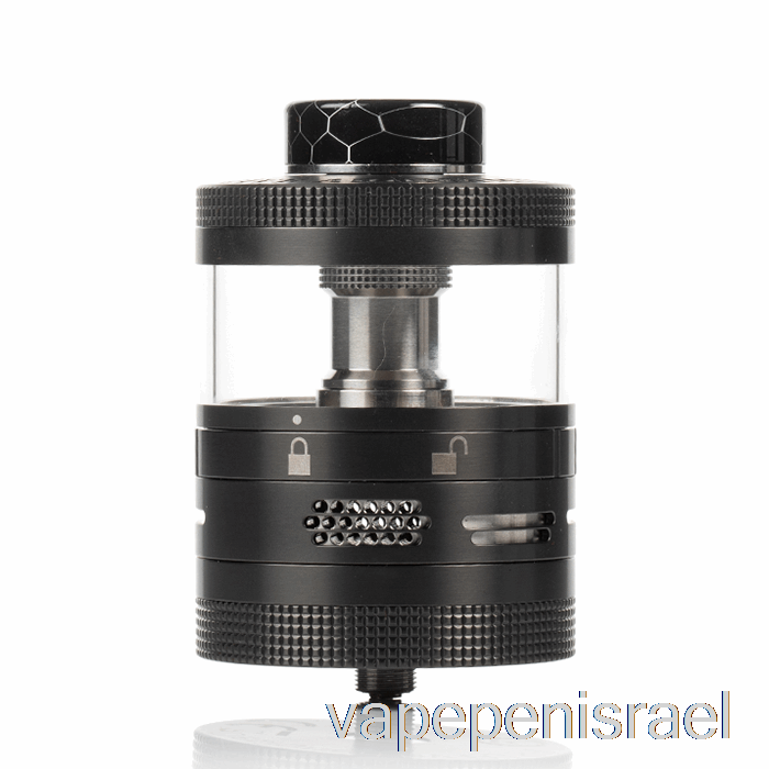 חד פעמי Vape Israel Steam Crave Aromamizer Titan V2 41mm Rdta שחור